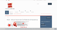 Desktop Screenshot of patronato-inca.eu